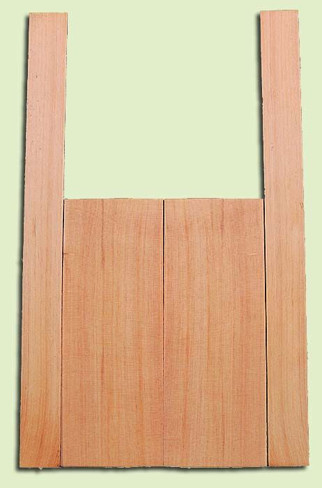 Douglas Fir, Mandolin Flat Top Back & Side Set, Fine Grain