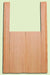 Douglas Fir, Mandolin Flat Top Back & Side Set, Fine Grain