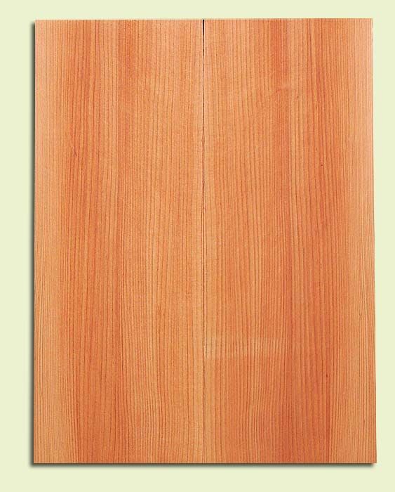 Western Redcedar, Mandolin Flat Top Soundboard Set, Med. Grain Salvaged Old Growth