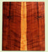 Curly Redwood, Solid Body Guitar or Bass Drop Top Set, Med. to Fine Grain Salvaged Old Growth