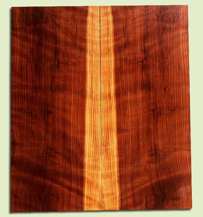 Curly Redwood, Solid Body Guitar or Bass Drop Top Set, Med. to Fine Grain Salvaged Old Growth