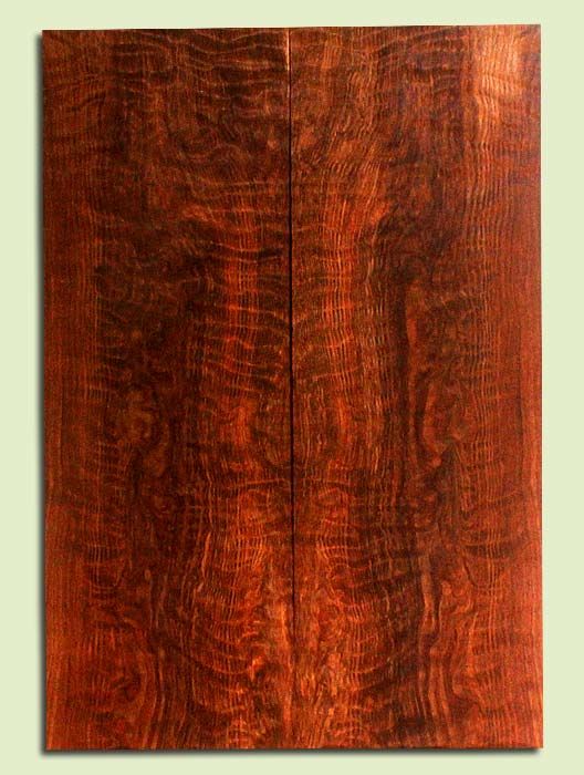 Curly Redwood, Solid Body Guitar or Bass Drop Top Set, Med. to Fine Grain Salvaged Old Growth