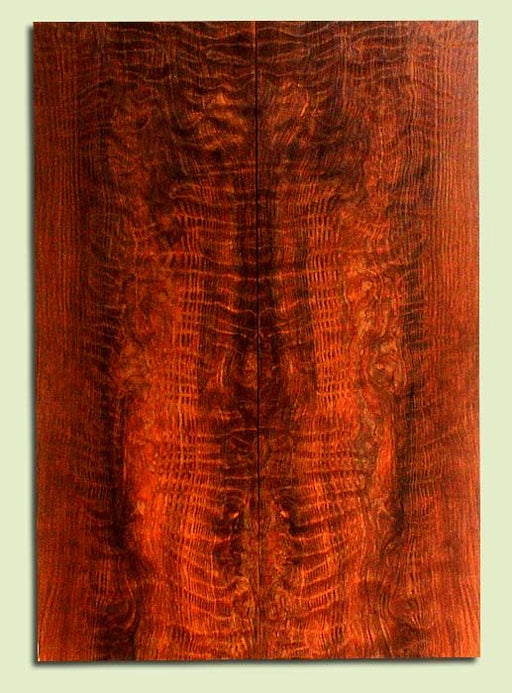 Curly Redwood, Solid Body Guitar or Bass Drop Top Set, Med. to Fine Grain Salvaged Old Growth