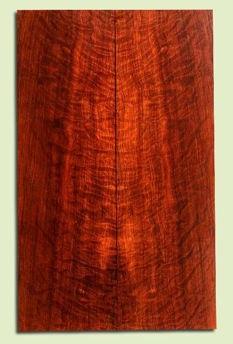 Curly Redwood, Solid Body Guitar or Bass Drop Top Set, Med. to Fine Grain Salvaged Old Growth