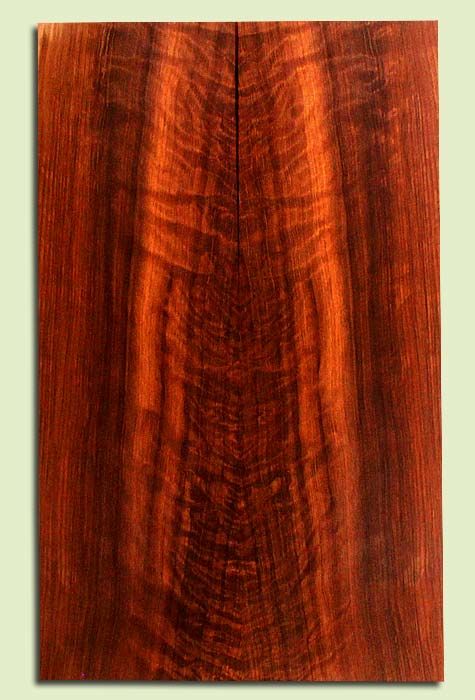 Curly Redwood, Solid Body Guitar Drop Top Set, Med. to Fine Grain Salvaged Old Growth