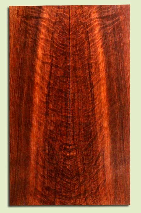 Curly Redwood, Solid Body Guitar or Bass Drop Top Set, Med. to Fine Grain Salvaged Old Growth