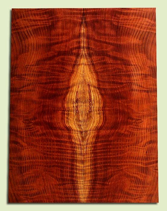 Curly Redwood, Solid Body Guitar or Bass Drop Top Set, Med. to Fine Grain Salvaged Old Growth