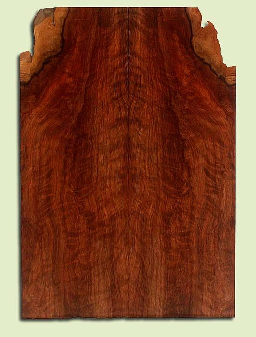 Curly Redwood, Solid Body Guitar Drop Top Set, Med. to Fine Grain Salvaged Old Growth