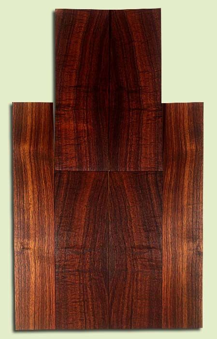 Koa 6 piece, Tenor Ukulele Top, Back & Side Set, Med. to Fine Grain Salvaged Old Growth