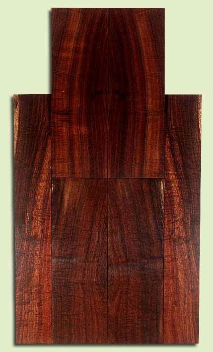 Koa 6 piece, Tenor Ukulele Top, Back & Side Set, Med. to Fine Grain Salvaged Old Growth