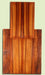 Koa 6 piece, Soprano Ukulele Top, Back & Side Set, Med. to Fine Grain Salvaged Old Growth