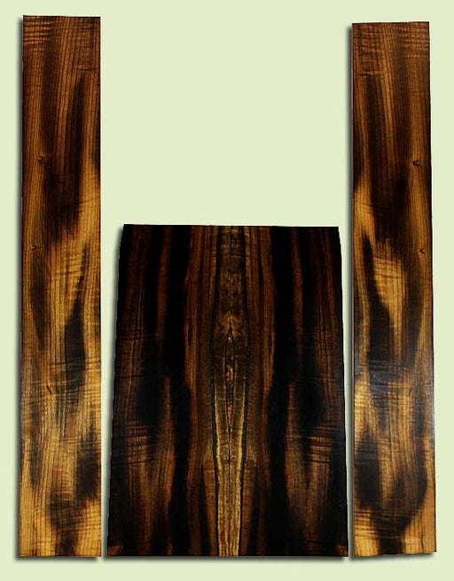 Myrtlewood, Tenor Ukulele Back & Side Set, Med. to Fine Grain