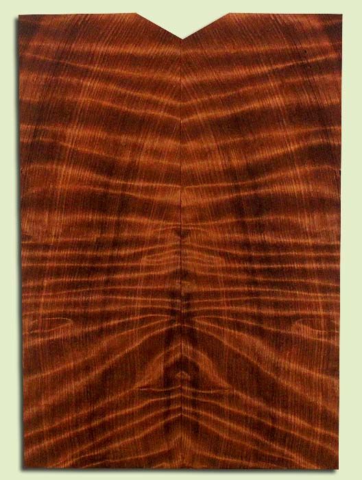 RWUSB43488 - Redwood, Baritone or Tenor Ukulele Soundboard, Med. to Fine Grain Salvaged Old Growth, Excellent Color & Curl, Great Ukulele Wood, 2 panels each 0.17" x 5.375" X 15.375", S2S