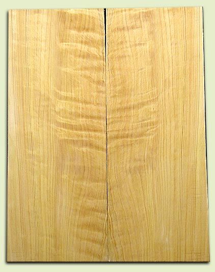 Curly Port Orford Cedar Solid Body Electric Guitar Top Set, Salvaged Old Growth