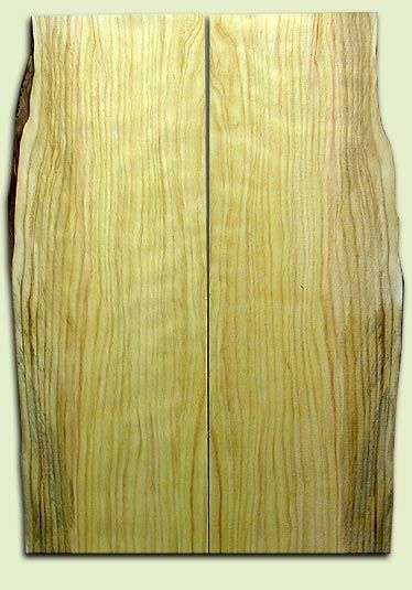 Curly Port Orford Cedar Solid Body Electric Guitar Top Set, Salvaged Old Growth