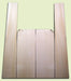 Port Orford Cedar Acoustic Guitar Back and Side Set, Dreadnought size , Salvaged Old Growth, Excellent Stiffness and Tap Tone